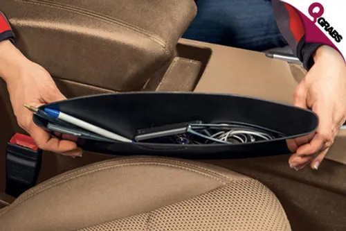 From QR29 Never Lose Anything In your Car with a Set of Two CatchCaddy Seat Pocket Catchers! (Up to QR98 Value)